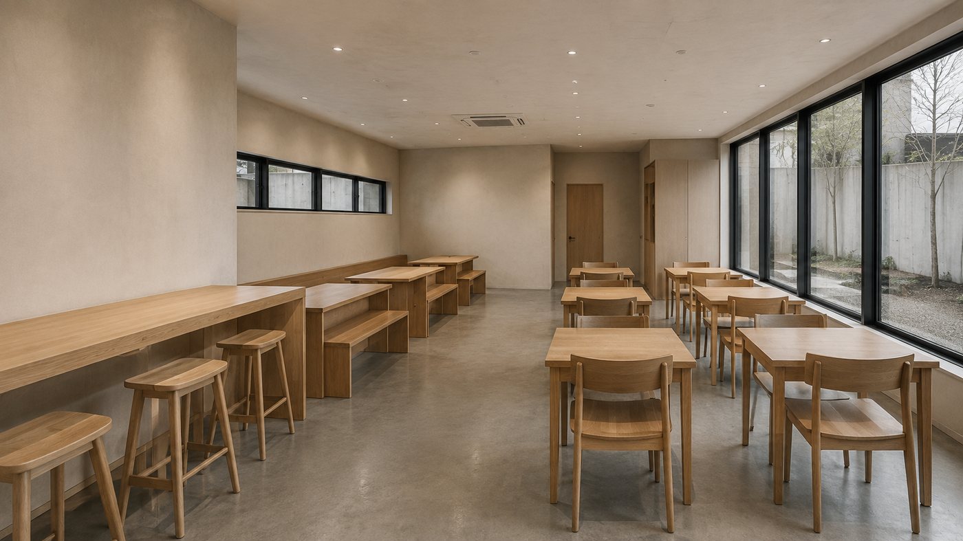입구에 들어섰을 때 보이는 매장 내부